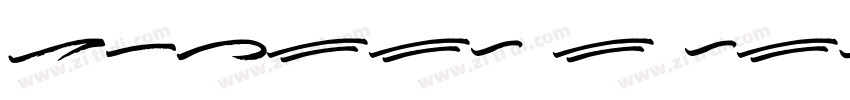 Prissa Swash Regular字体转换
